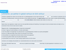 Tablet Screenshot of limmerick.nl